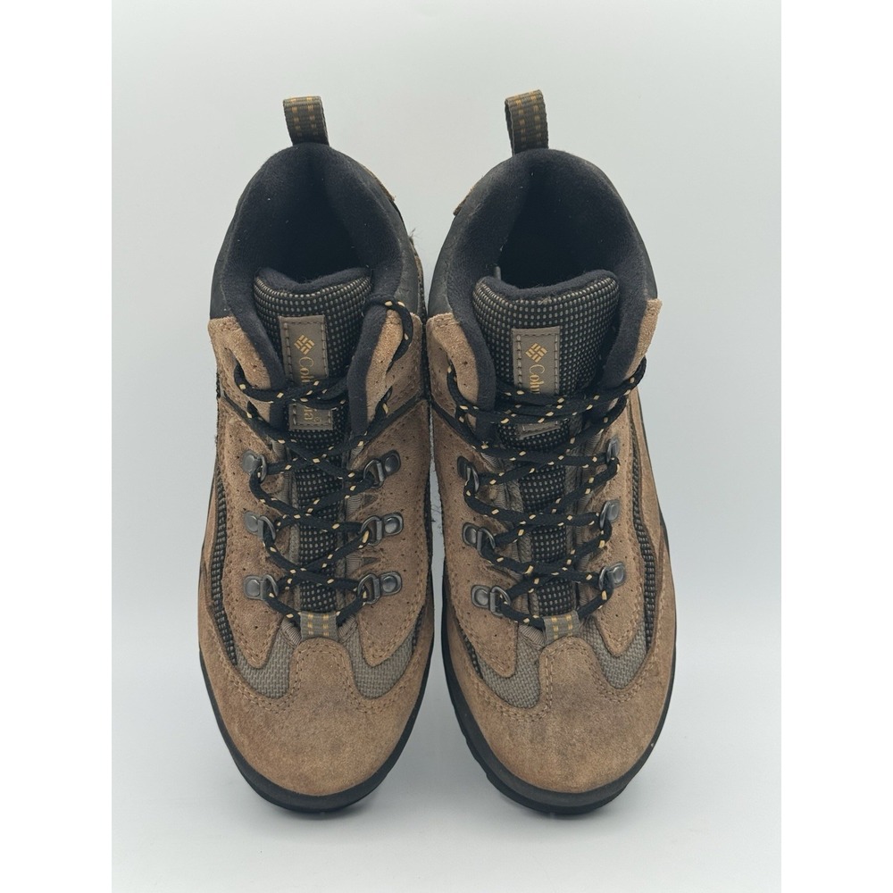 Columbia Hiking Boots Womans Brown Leather Rock Ridge Mid Size 3 - Picture 9 of 12